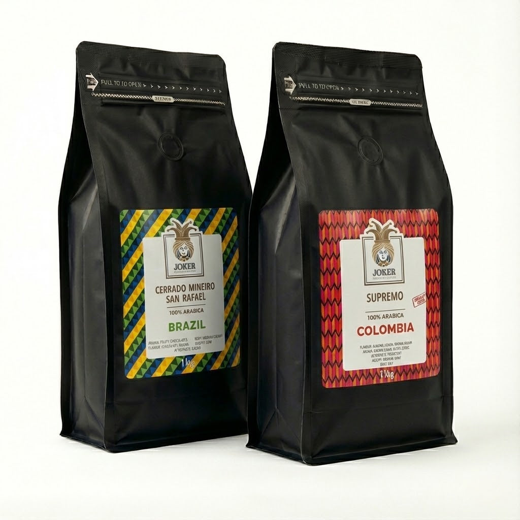 Селекция Brasil Cerrado Mineiro San Rafael + Colombia Supremo 17/18 (2кг.)