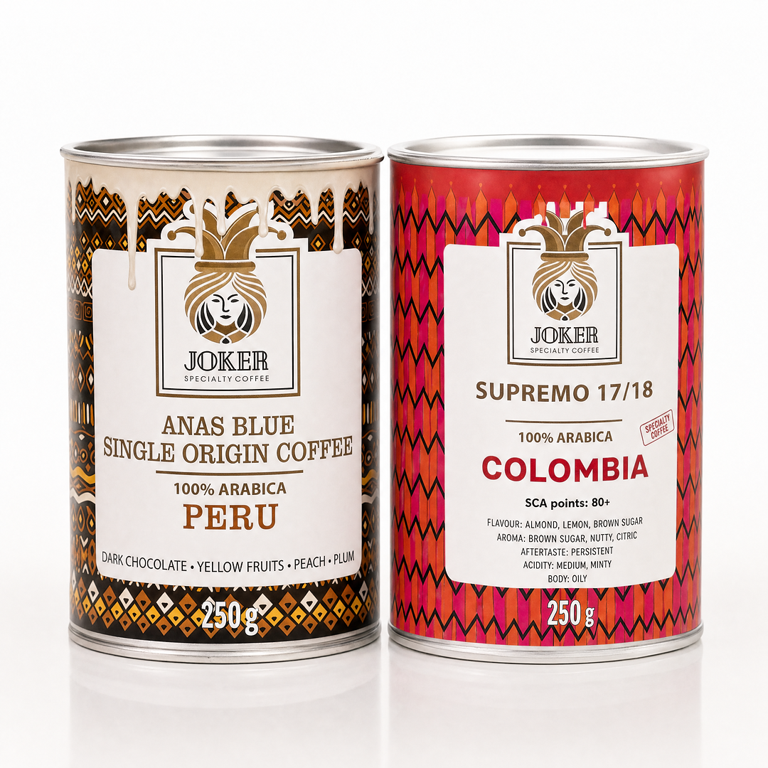 Селекция Colombia Supremo 17/18 + Peru Anas Blue (500 гр.)